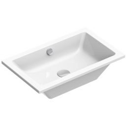 Catalano Zero umywalka 60x37 cm prostokątna wpuszczana-podblatowa biała 0124610001