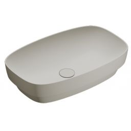 Catalano Green umywalka 60x38 cm owalna wpuszczana-nablatowa szary/kamień 0624600023