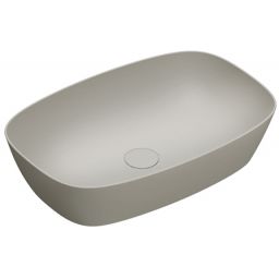 Catalano Green umywalka 60x40 cm owalna nablatowa szary/kamień 0622600023