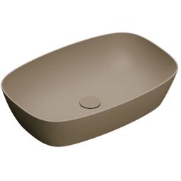 Catalano Green Lux Colori umywalka 60x40 cm nablatowa owalna brązowy mat 160APGRLXMS