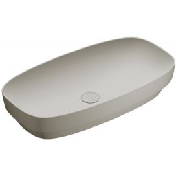 Catalano Green umywalka 75x40 cm owalna wpuszczana-nablatowa szary/kamień 0624750023