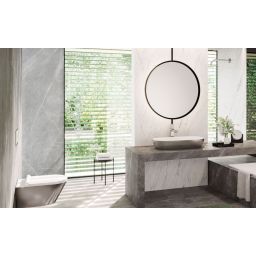 Catalano Green umywalka 80x40 cm owalna nablatowa biała-srebrna 0622800041