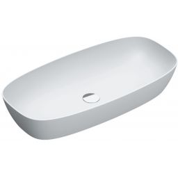 Catalano Green umywalka 80x40 cm owalna nablatowa biała 0622800021