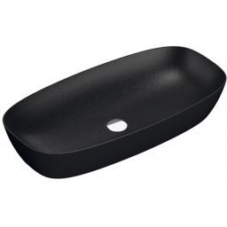 Catalano Green umywalka 80x40 cm owalna nablatowa czarna 0622800022