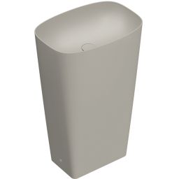 Catalano Green umywalka 55x38 cm owalna wolnostojąca szary/kamień 0428551023