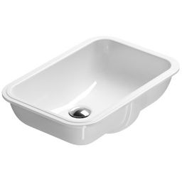 Catalano Sottopiano umywalka 55x38 cm prostokątna podblatowa biała 0727550001