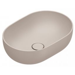 Catalano Sfera umywalka 50x35 cm owalna nablatowa seta satinato 0522500031