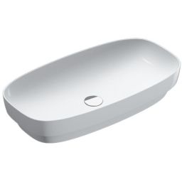 Catalano Green umywalka 74x40 cm prostokątna nablatowa biała 0624750021