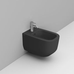 Ceramica Dolomite Alba bidet wiszący czarny mat D502681