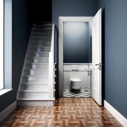 Clou Hammock miska WC z deską wolnoopadającą wisząca bez kołnierza biały połysk CL/04.01080