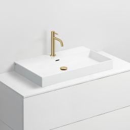 Clou New Wash Me umywalka 70x42 cm prostokątna ścienna-nablatowa biała CL/02.01432