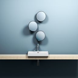 Clou New Wash Me umywalka 50x42 cm prostokątna ścienna-nablatowa biała CL/02.01430