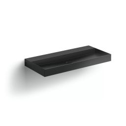Clou New Wash Me umywalka 90x42 cm prostokątna ścienna-nablatowa czarna CL/02.30434