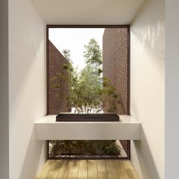 Clou New Wash Me umywalka 90x42 cm prostokątna ścienna-nablatowa czarna CL/02.30434