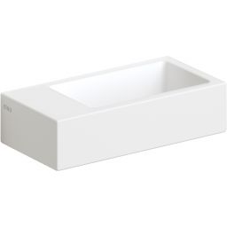 Clou Flush umywalka 36x18 cm prostokątna ścienna-nablatowa biała CL/03.02033