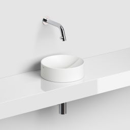 Clou Vale umywalka 22x22 cm okrągła nablatowa biała CL/03.02164