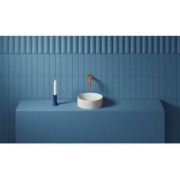 Clou Vale umywalka 22x22 cm okrągła nablatowa biała CL/03.02164