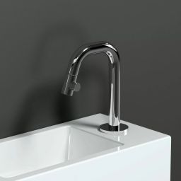 Clou Flush umywalka 36x18 cm prostokątna ścienna-nablatowa biała CL/03.03030