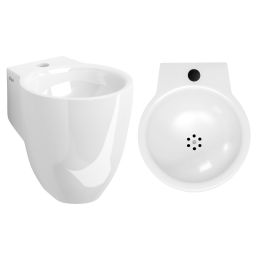 Clou Flush umywalka 31,5x27 cm okrągła ścienna biała CL/03.03060