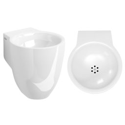 Clou Flush umywalka 31,5x27 cm okrągła ścienna biała CL/03.03061