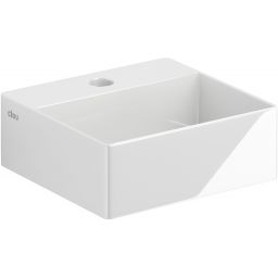 Clou New Flush umywalka 28x27 cm prostokątna ścienna-nablatowa biała CL/03.03410.01
