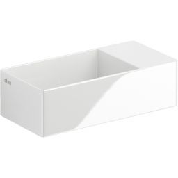 Clou New Flush umywalka 35x18 cm prostokątna ścienna-nablatowa biała CL/03.03430