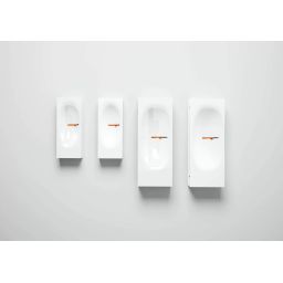 Clou Hammock umywalka 45x18 cm prostokątna ścienna-nablatowa biała CL/03.08370