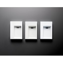 Clou Flush umywalka 36x24,5 cm prostokątna ścienna-nablatowa biała CL/03.13021