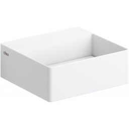 Clou New Flush umywalka 28x27 cm prostokątna ścienna-nablatowa biała CL/03.13410.02