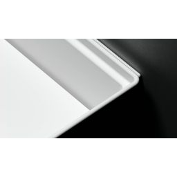 Clou New Flush umywalka 38x18 cm prostokątna ścienna-nablatowa biała CL/03.13431.02