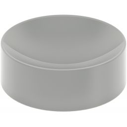 Clou Vale umywalka 22x22 cm okrągła nablatowa szara CL/03.32164