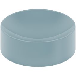 Clou Vale umywalka 22x22 cm okrągła nablatowa niebieska CL/03.38164