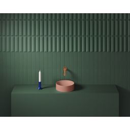 Clou Vale umywalka 22x22 cm okrągła nablatowa różowa CL/03.40164