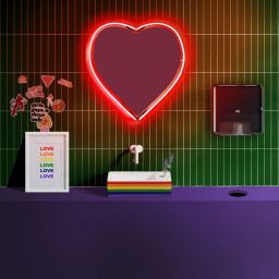 Clou Flush umywalka 36x18 cm prostokątna ścienna-nablatowa biała CL/03.69030