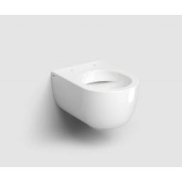 Clou Hammock miska WC z deską wolnoopadającą wisząca bez kołnierza biały połysk CL/04.01080