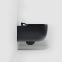 Clou Hammock miska WC wisząca bez kołnierza czarny mat CL/04.01070.21