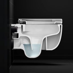 Clou Hammock miska WC wisząca bez kołnierza biały połysk CL/04.01070