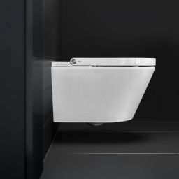 Clou Clever toaleta myjąca wisząca bez kołnierza ze spłukiwaniem wirowym biała CL/04.05020