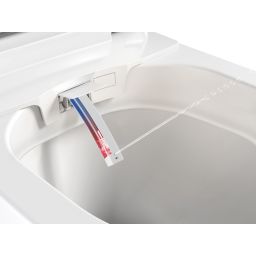 Clou Clever toaleta myjąca wisząca bez kołnierza ze spłukiwaniem wirowym biała CL/04.05020