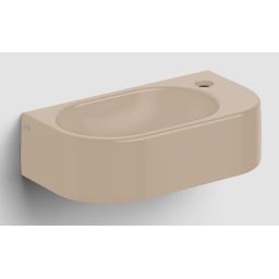 Clou InBe umywalka 41x22,5 cm owalna ścienna musztardowy mat IB/03.34016