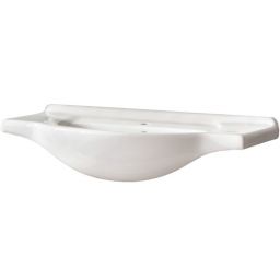 Comad umywalka 85x49 cm prostokątna meblowa biała CFP85