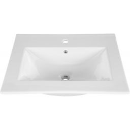 Comad Lava umywalka 50x46 cm prostokątna meblowa biała UM-CFP LAVA 50D