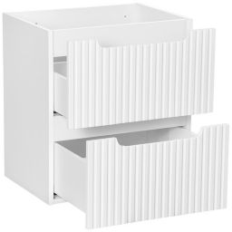 Outlet - Comad Nova White szafka 50x39x57 cm podumywalkowa wisząca biała NOVA WHITE 82-50-2S