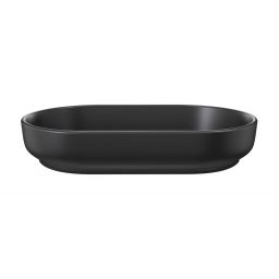 Comad River 2 umywalka 55x35 cm owalna nablatowa czarny mat RIVER 2 BLACK MATT UN 55 ( E-6594 )