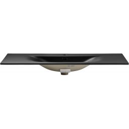 Comad Sky umywalka 121x46 cm prostokątna meblowa czarna SKY 1 BLACK MATT 120 DP ( E-8099-120 )