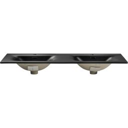 Comad Sky umywalka 121x46 cm prostokątna meblowa czarna SKY 1 BLACK MATT 120D DP ( E-8099-120D )