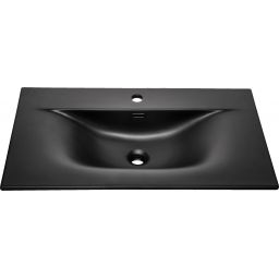 Comad Sky umywalka 81x46 cm prostokątna meblowa czarna SKY 1 BLACK MATT 80 DP ( E-8099-80 )