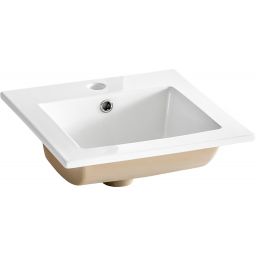 Comad Square umywalka 42x42 cm kwadratowa meblowa biała UM-CFP 9048B/8023 DP