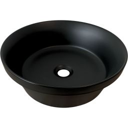 Comad Mada umywalka 40 cm okrągła nablatowa czarna UN-MADA-MB 115MB