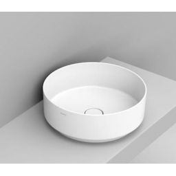 Ceramica Dolomite Noemi umywalka 44 cm okrągła nablatowa biała D310501